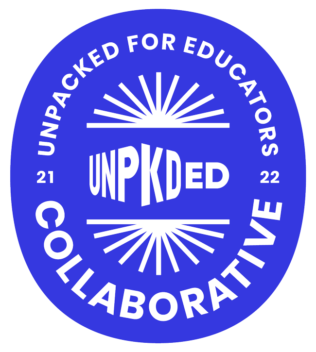 Unpacked for Educators Prizmah Collaborative Logo 2021/2022